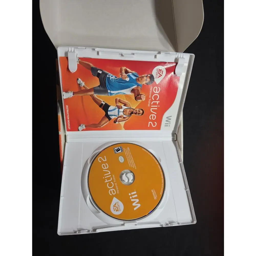 Ea Sports Active 2 Box - Nintendo Wii Cib With Heart Rate Monitor